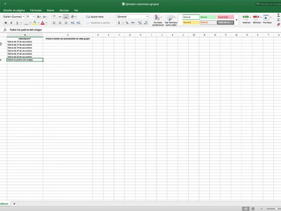 Cómo crear grupos de forma masiva desde Excel